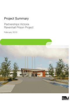 Ravenhall Project Summary February 2015