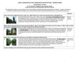 Cranford`s Historical Architecture