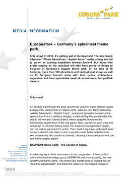 Europa-Park &ndash; Germany`s splashiest theme park