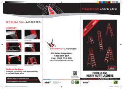 Redback Ladders