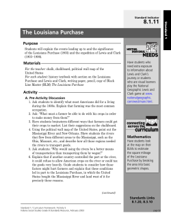 The Louisiana Purchase