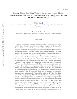 Testing Mode-Coupling Theory for a Supercooled Binary Lennard