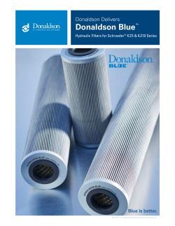 Donaldson Blue Hydraulic Filters