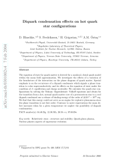arXiv:nucl-th/0301002v4 7 Feb 2004