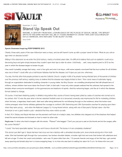 IMAGINE, A CENTURY FROM NOW, LOOKING