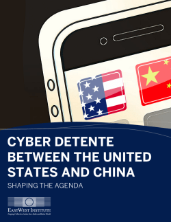 Cyber Detente Between the United States and