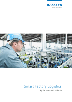 Smart Factory Logistics
