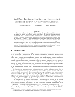 Fixed Costs, Investment Rigidities, and Risk Aversion