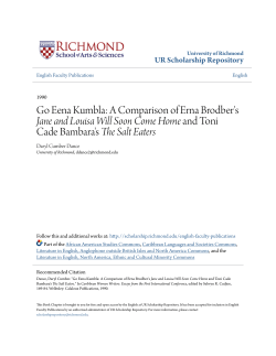 Go Eena Kumbla - UR Scholarship Repository