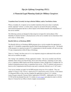 Tips for Lifelong Caregiving (TLC): A Financial-Legal