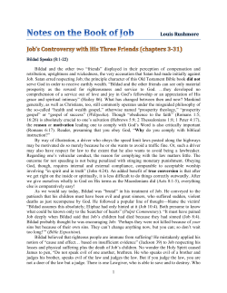 job lesson 3 - Siwell Road Church of Christ