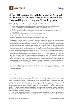 A Novel Remaining Useful Life Prediction Approach for Superbuck