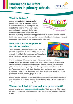 PDF: Information sheet for primary school teachers