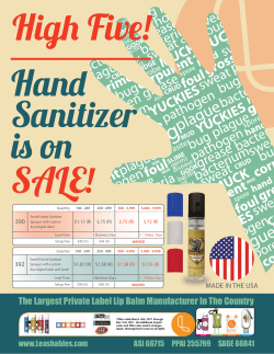 The Largest Private Label Lip Balm Manufacturer In The Country