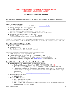 EASTERN OKLAHOMA COUNTY TECHNOLOGY CENTER SPRING