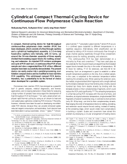 Cylindrical Compact Thermal-Cycling Device for Continuous