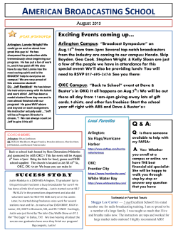 Newsletter - American Broadcasting School