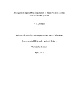 An argument against the conjunction of direct realism and the