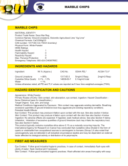 Marble Chips - Panther Industries Inc