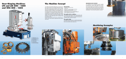Gear-Shaping Machines LFS and LSE 600