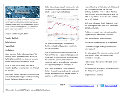 Rainmaker Report, LLC |All rights reserved |Do Not Duplicate Page 1