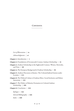 Indians and Mestizos in the "Lettered City"