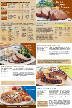 The Pork Kitchen Companion