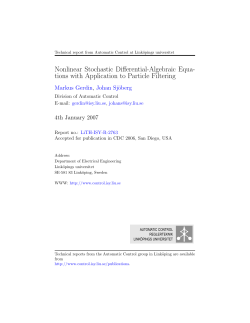 Nonlinear Stochastic Differential-Algebraic Equa