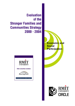 Economic and Social Participation