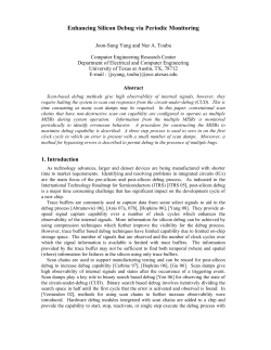 Enhancing Silicon Debug via Periodic Monitoring
