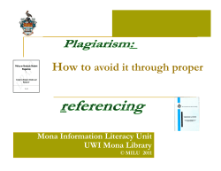 How to avoid Plagiarism