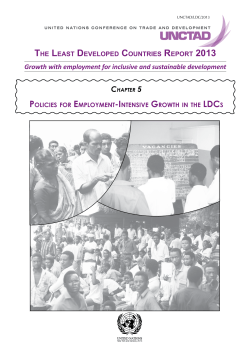 The Least Developed Countries Report 2013