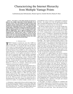 Characterizing the Internet Hierarchy from Multiple