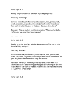 Mother night questions