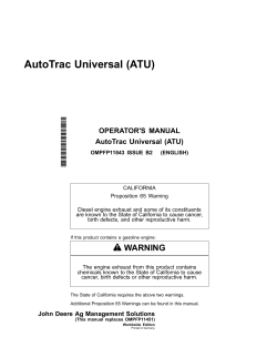 AutoTrac Universal (ATU) - stellarsupport global