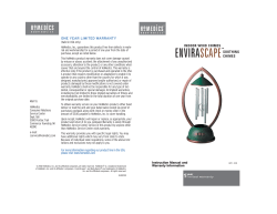 one year limited warranty indoor wind chimes envirascapesoothing