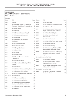 Series 1000 - Standards for Highways