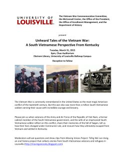 Unheard Tales of the Vietnam War: A South