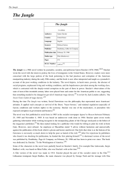 The Jungle - Net Texts