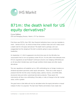 871m: the death knell for US equity derivatives?