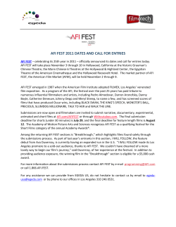 AFI FEST 2011