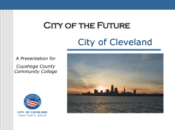 City of the Future Presentation