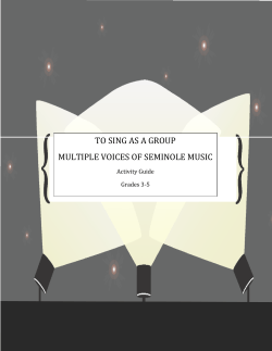 To Sing as a Group - Ah-Tah-Thi