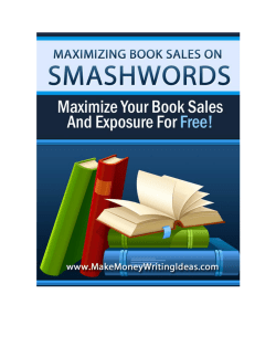 Guide To Smashwords
