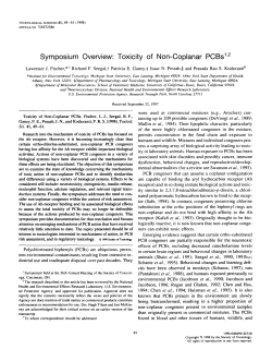 Symposium Overview: Toxicity of Non