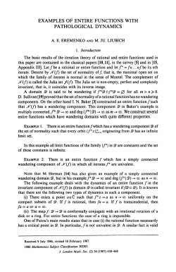 examples of entire functions with pathological dynamics