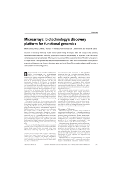 Microarrays