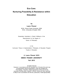 Full text - SFU`s Summit