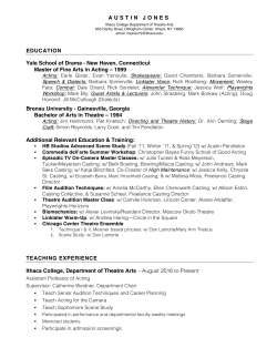 Austin Jones IC Web Vitae Nov 2016