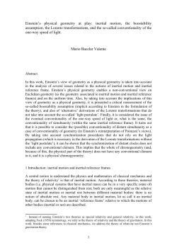 In my view the central notion to understand the